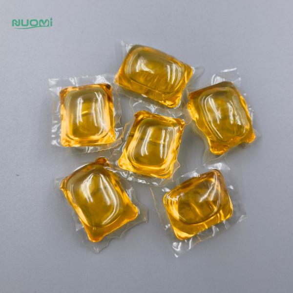 Concentrated Laundry Soap Pods Gold Eco Friendly Laundry Detergent Pods