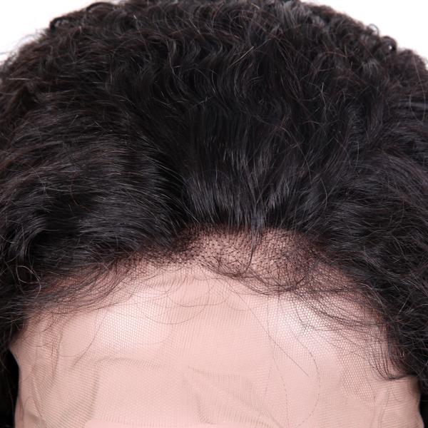 Cabelo humano Jerry das perucas completas brasileiras não processadas do laço encaracolado nenhum Tangling