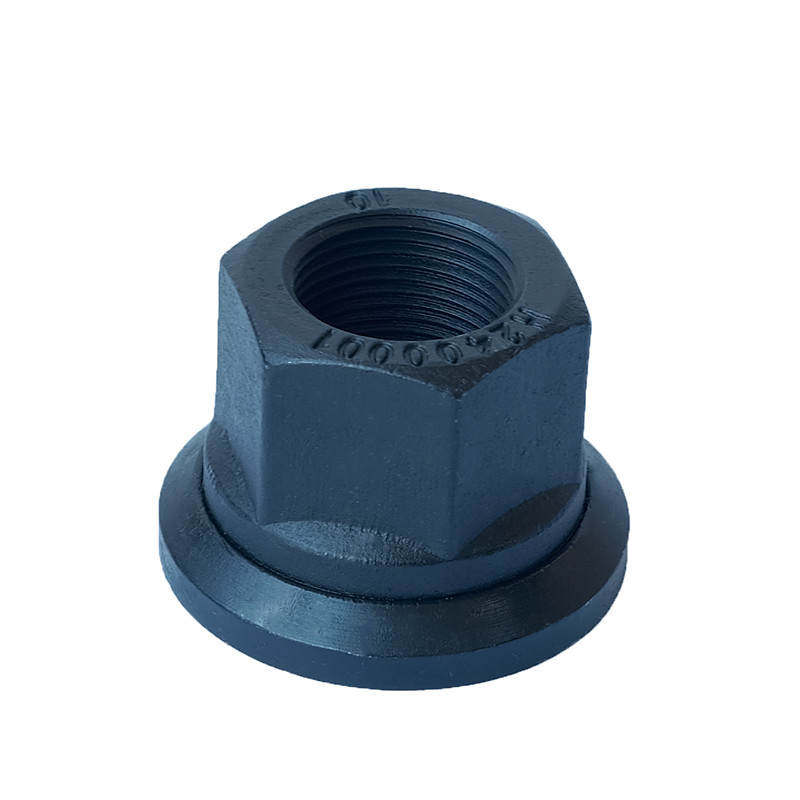 Zinc Plated Truck Nut Covers Black For Repair 35CrMo Material