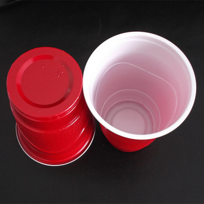 500ml PS Disposable Shot Glasses Colored Plastic Cups Beer Pong Party