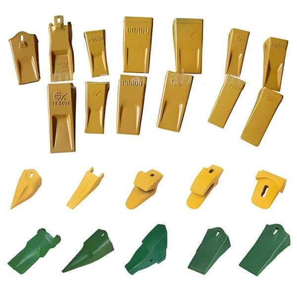 La coulée de dent de godet pour excavatrice de taille standard avec adaptateur et matériau forgé rigide