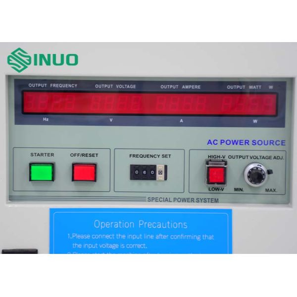 Single Phase AC Power Supply 5KVA IEC 61800-2 Used For Household Appliances