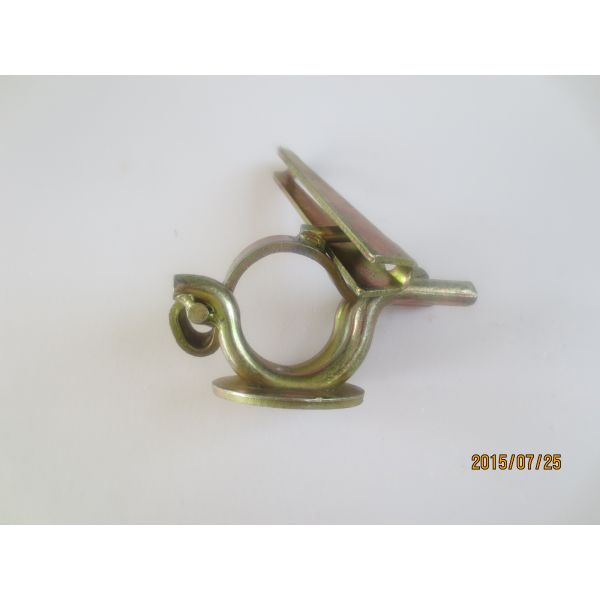 Color zincing Scaffolding single coupler / scaffolding fittings accessories