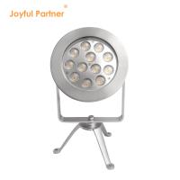 2024 mais recente 12x4W RGBW 3in1 48W DMX Controle de aço inoxidável IP68 12V Luzes LED submersíveis