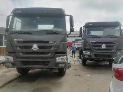 Transmissão manual cinza Sinotruk caminhão pesado 6 * 4 Trator caminhão tuboless design de pneus