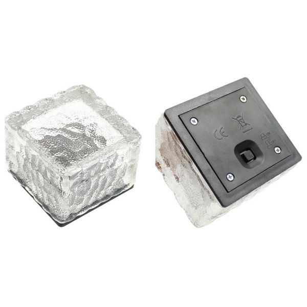 D3.jpg Square Solar Ice Tiles Buried Lights Solar Lights Waterproof Garden Lights