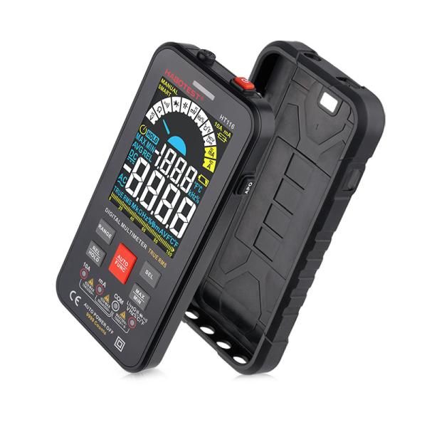 HT116 デジタルマルチメーター 9999 自動回数計 1000V 10A テストメーター オム Hz 容量 リアル RMS スマート マルチテスト