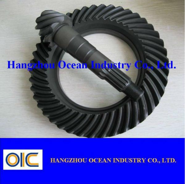 58-62 HRC Steel Spiral Bevel Gear Axle Ring And Pinion Kit Kit