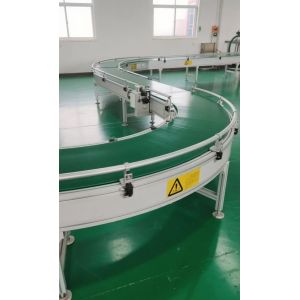 Large adaptabilité 90 degrés tournant convoyeur ligne d'assemblage ligne convoyeur à courroie pour l'assemblage électronique