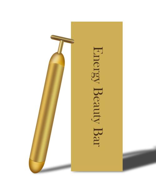 Cara permanente elétrica da vara do ouro dos acessórios da composição que rejuvenesce o levantamento firmando o Massager da vara