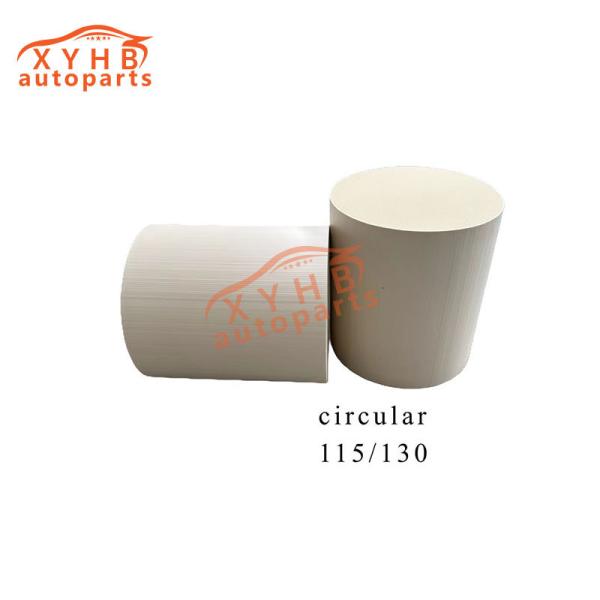 Ceramic Carrier Round High Quality Three Way Catalytic Filter Element Euro 1-5 Model 115 X 130