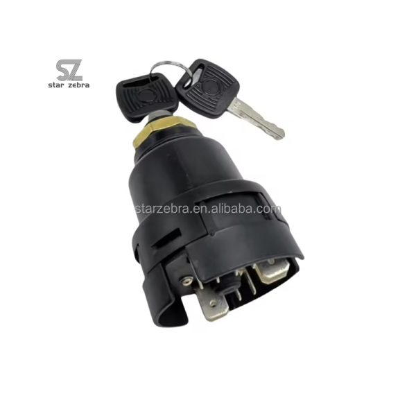JCB 3XC Key Start Ignition Switch Electric Door Lock Start Switch Ignition for Excavator Accessories in High Demand
