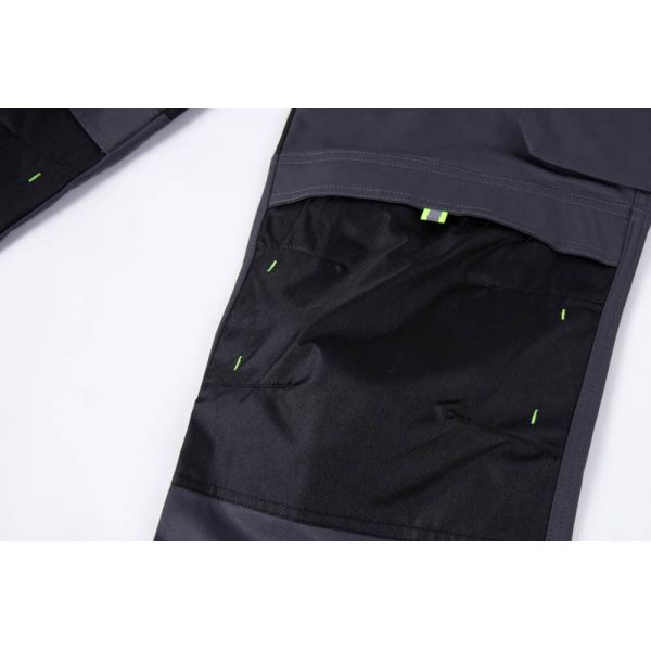 High Visibility Reflective Outdoor Work Pants Workwear Cargo Pants Reinforced Panels