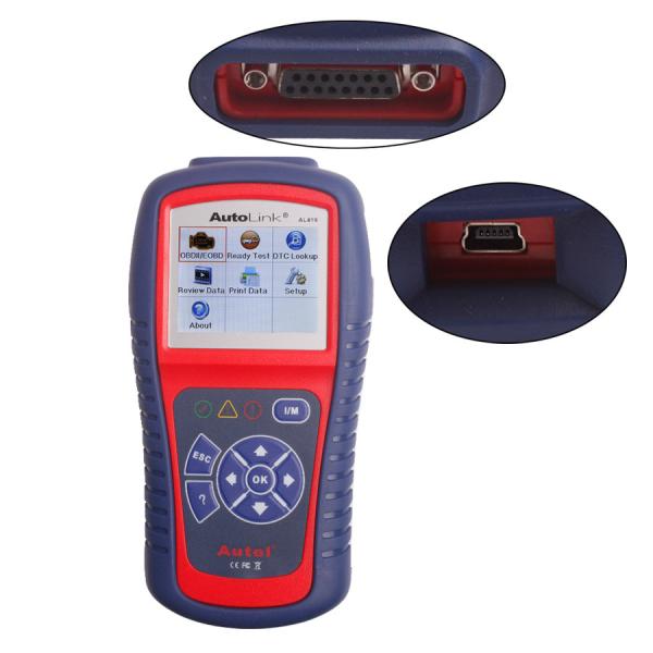 Original Autel AutoLink AL419 OBDII and CAN Scan Tool