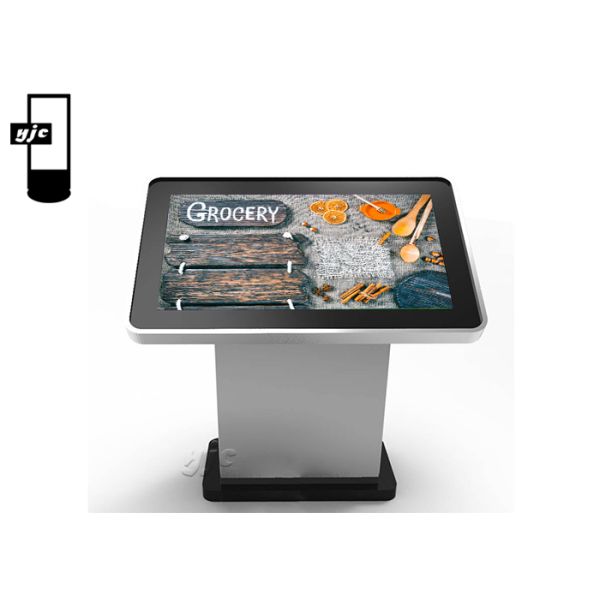 Interactive Horizontal Touch Screen Kiosk For Hotel