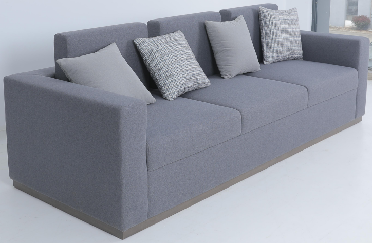 Customized Modern Sofa In Living Room With Wood Frame Fabric
