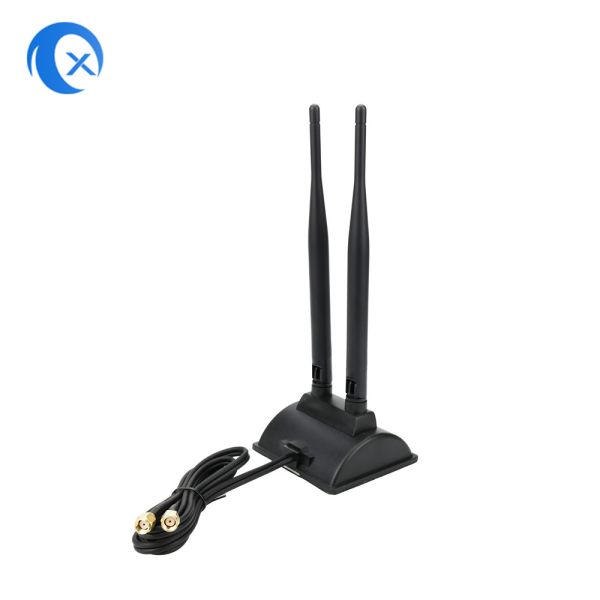 Antenne WiFi 6dBi avec connecteur mâle RP-SMA