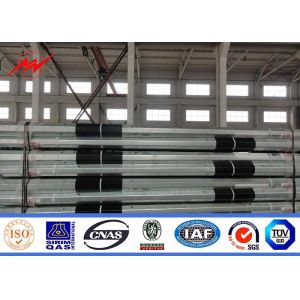 25FT Electrical Power Galvanized Steel Pole Against 8 Grade Earthquake