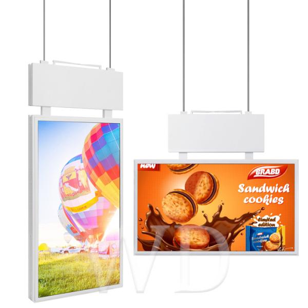 2000 Nits Adjustable Brightness LCD Advertising Player LAN WIFI 4G