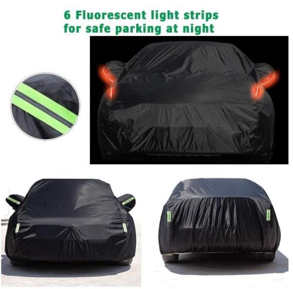 Custom Size and Logo Uv Protection Body Car Cover Sun Wholesale Good Quality Polyester 52X48X32CM 0.8-3kg 200 Pcs