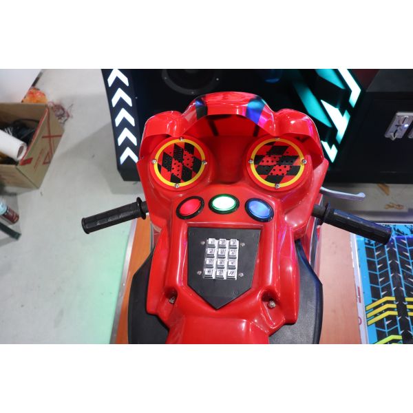 Super Motor Bike Racing Arcade Machine D2400 * W2450 * H2500mm Size 300W Power