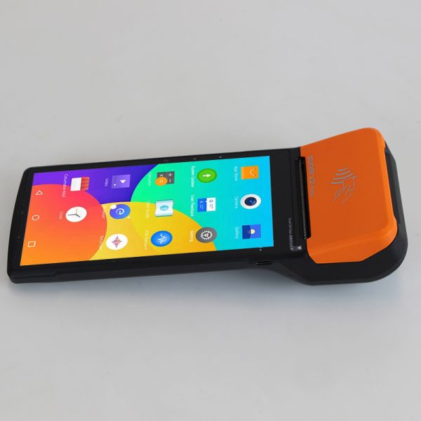 1D Scanner All In One Android Handheld Pos Terminal NFC 4G