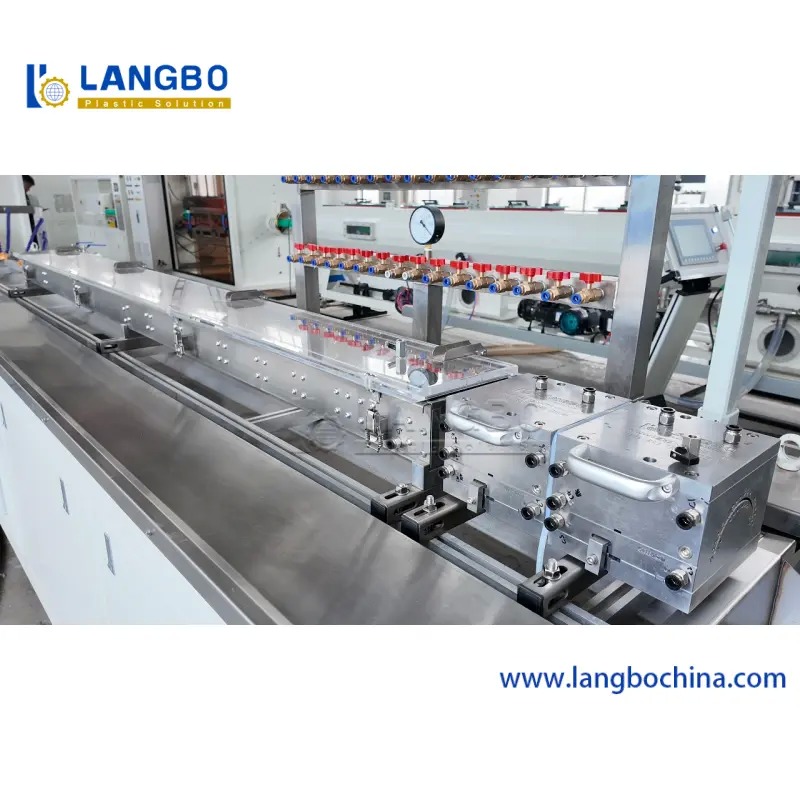 PVC Profile Extrusion Machine Customized Cross Section Profile Production