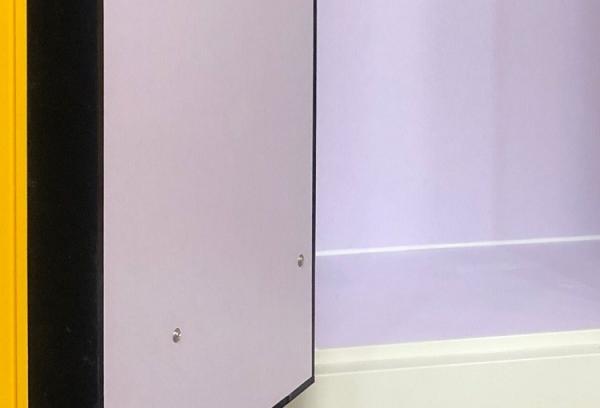 Acid Dangerous Store In Lab Chemical Storage Cabinet Yellow 766 Litre For Liquid