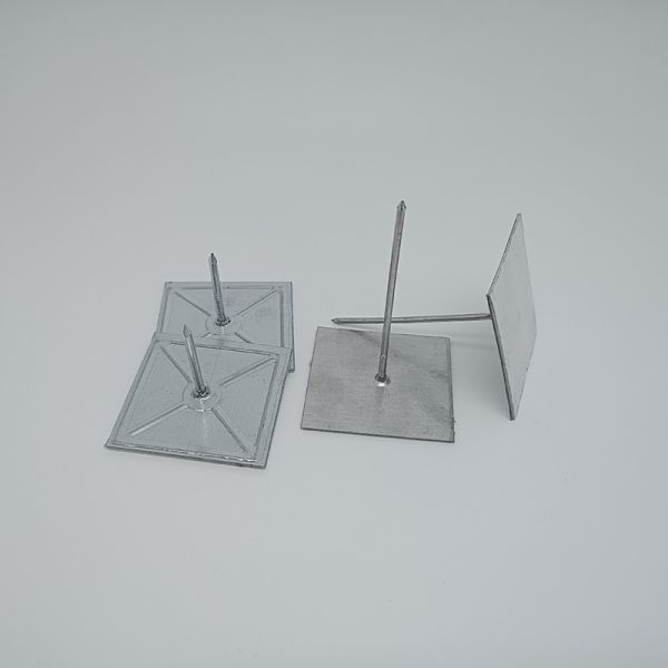 OEM Steel Fasteners Self Adhesive Insulation Spikes Para Pats De Insulation For Glass Wool Insulation Material