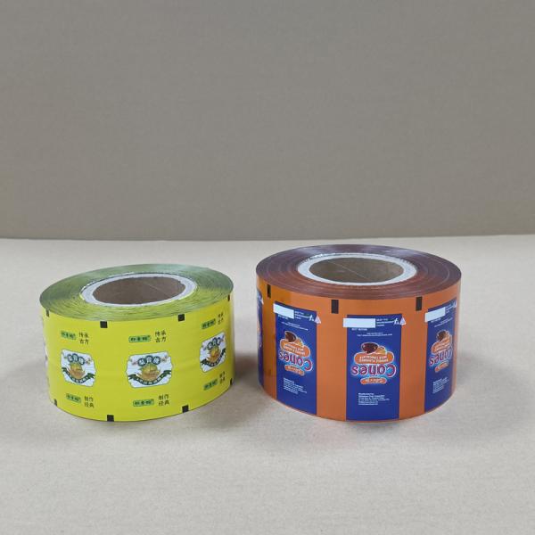 Premium Custom Printed Candy Packaging Roll Film - Food Safe, Moisture & Oxygen Barrier Film Stock