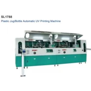 1-8 colores 70pcs/min Máquina automática de impresión en pantalla de botellas de plástico