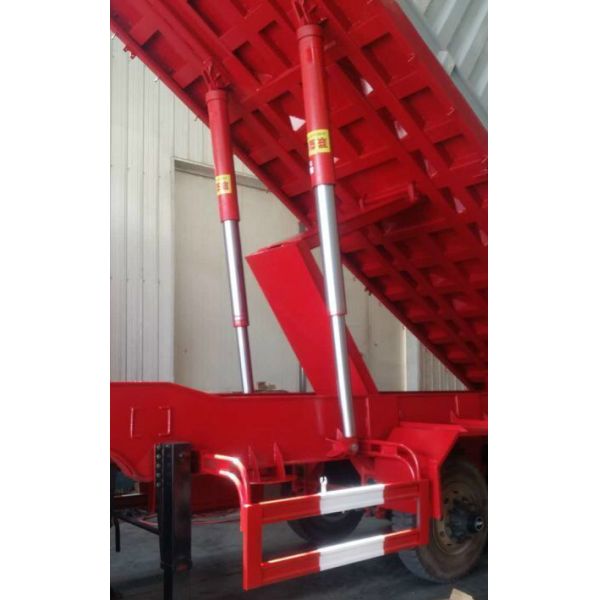 Single Acting Hydraulic Oil Cylinder for Agricultural Vehicles Dump Truck tipper