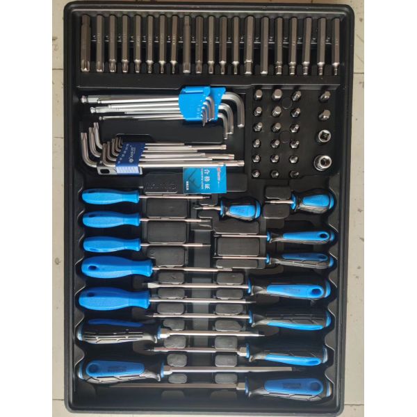Garage Store Tools Classic Metal Storage Tool Chest Workshop Trolley with 7 Drawers