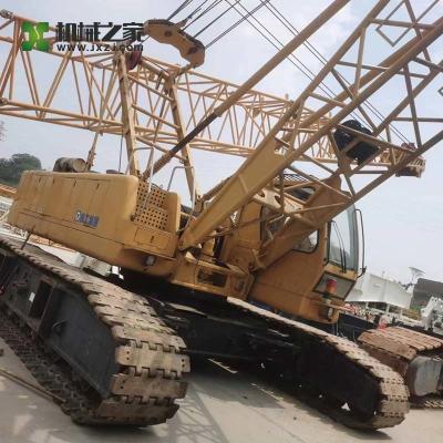 XCMG QUY70 usou guindastes de esteira rolante 150 Ton Second Hand Crawler Crane MOY 2014