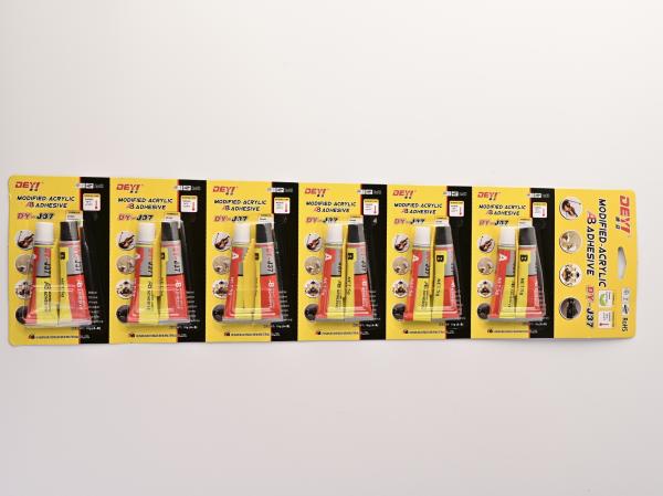 Super Modified Acrylic Adhesive For Auto Parts Light Green A And Light Red B