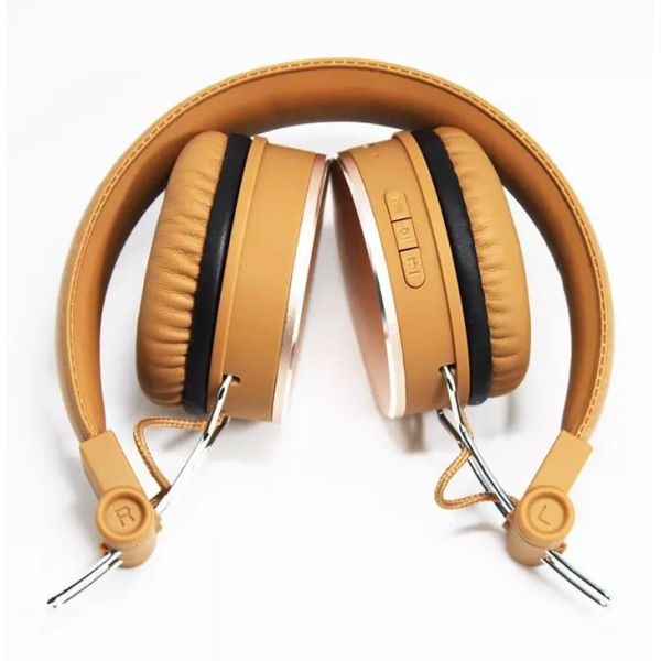stainless steel wire rail hifi stereo headphone with 1.2m wire length for student in rotated ear covers