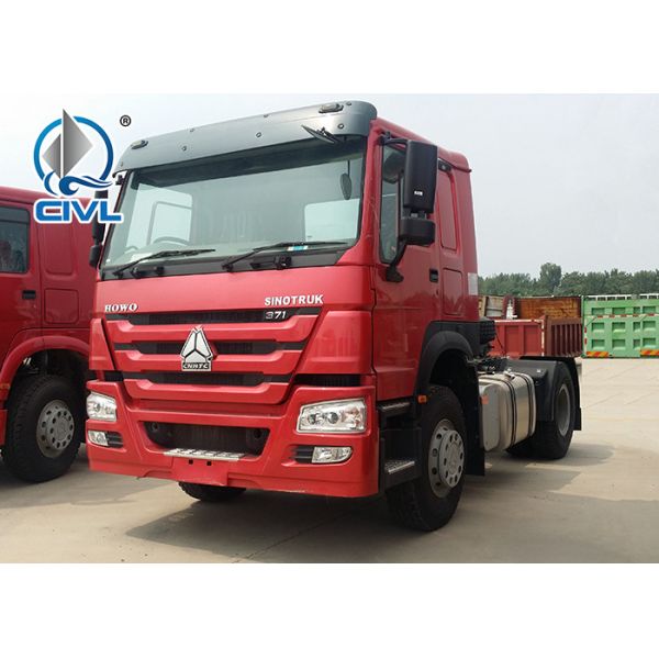 SINOTRUK HOWO 336hp Prime Mover Truck Unloading Diesel 4x2 Trucks  Color Can Be Selected