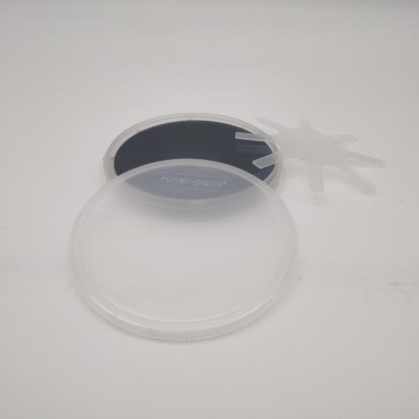 Secure Single Wafer Placement Base Lid Spring Set Polypropylene Clear 1pcs Shipper Box