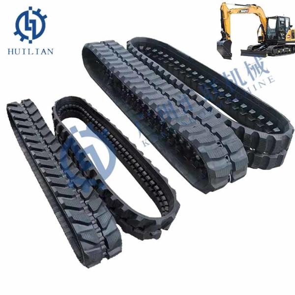 Excavator Undercarriage Rubber Track For 406x152.4x53 550x90x56 320x86bx49 400x86x50 250*52.5*76N 180*72*40 230*96*35
