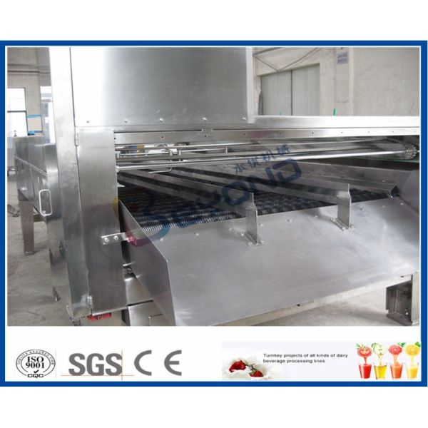 SUS304 Stainless Steel Fruit Processing Equipment For Cleaning Fruits And Vegetables