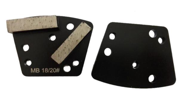 Blastrac Diamatic Concrete Diamond Floor Pads , Diamond Grinding Pads