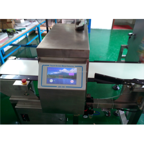 Online Food Grade Metal Detector Processing Inspection System Equipment JZD-300