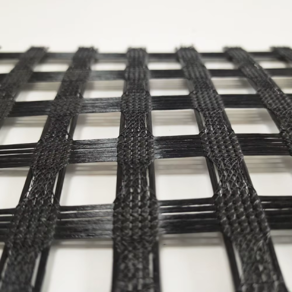 PH Chemical Protection UV Resistance Coated PVC Polyester Geogrid Reinforced Soil Retaining MSE Walls