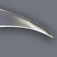 Maille filtrante gravée en acier inoxydable pour applications industrielles