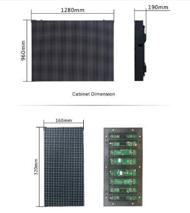 Waterproof P6 SMD LED Display For Stage / Media Advertising
