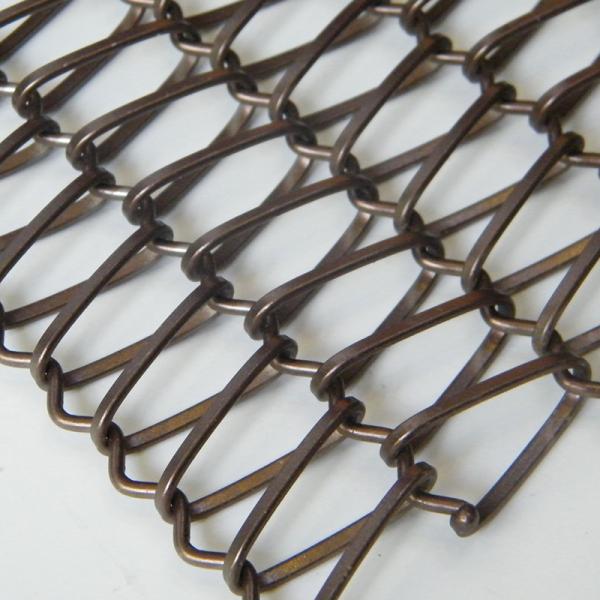 Stainless Steel Crimped Woven Wire Mesh for Architectural Facade