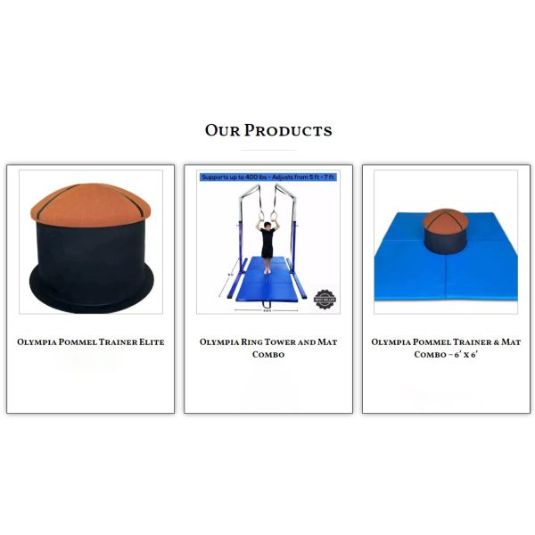 Gymnastics  Training Equipment  Olympia Pommel Trainer Elite  For For Advanced Training