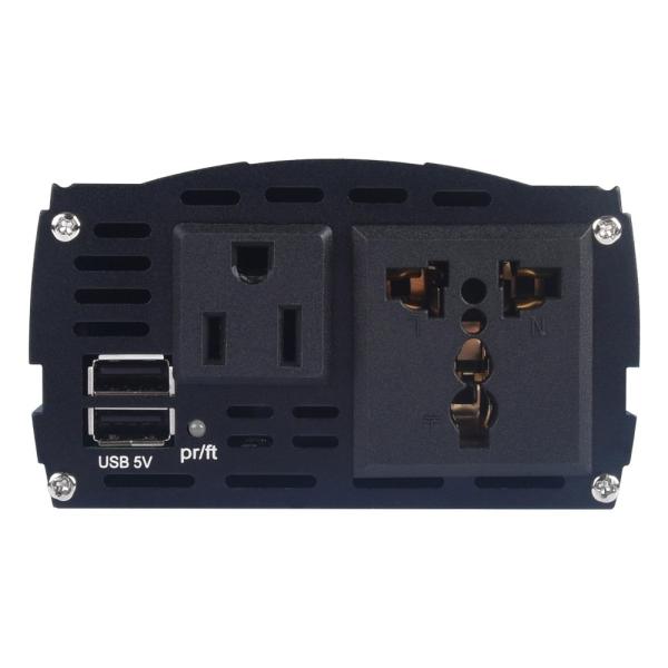Off Grid Solar 300W Vehicle Power Inverters 12V To 220V Modified Sine Wave Car Inverter