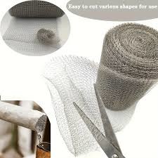 Stainless Steel Knitted Wire Mesh Filter Elements For Liquid Filtration Flat / Corrugated Custom Widths