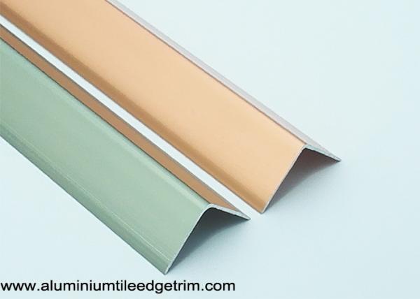 Anodized Aluminum Corner Guards 2cm x 2cm For Protection Of Tile Corner